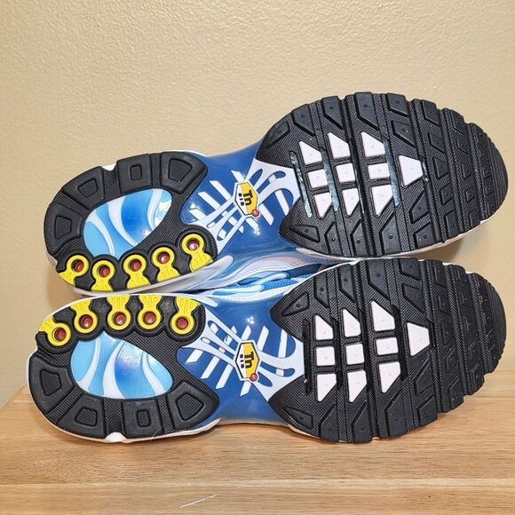 Nike Air Max Plus Sky Blue Gaze Black White Shoes 852630-411 Men's Size 10 - Picture 6 of 7